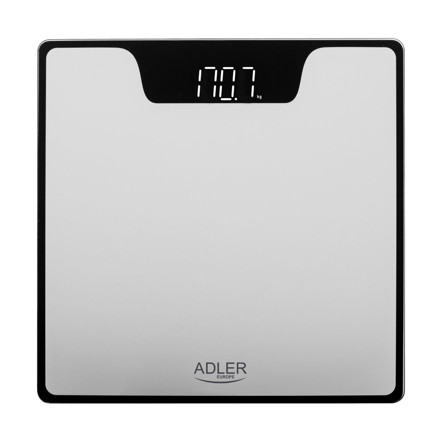 Adler | Bathroom Scale | AD 8174s | Maximum weight (capacity) 180 kg | Accuracy 100 g | Silver
