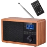 Adler | Radio DAB+ Bluetooth | AD 1184 | Alarm function | Black/Brown