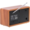 Adler | Radio DAB+ Bluetooth | AD 1184 | Alarm function | Black/Brown