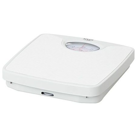 Adler | Mechanical bathroom scale | AD 8151w | Maximum weight (capacity) 130 kg | Accuracy 1000 g | White