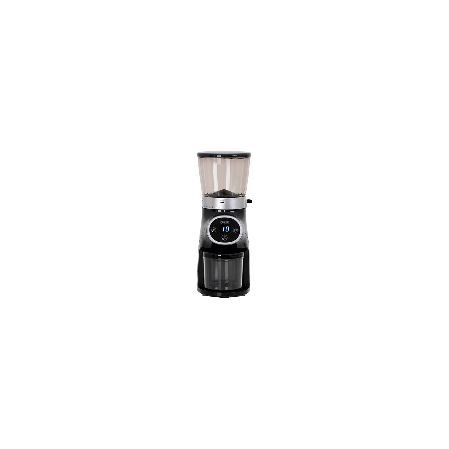 Adler | Coffee Grinder | AD 4450 Burr | 300 W | Coffee beans capacity 300 g | Number of cups 1-10 pc(s) | Black