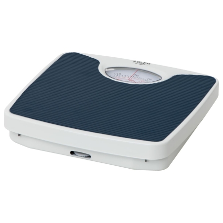 Adler | Mechanical bathroom scale | AD 8151b | Maximum weight (capacity) 130 kg | Accuracy 1000 g | Blue/White