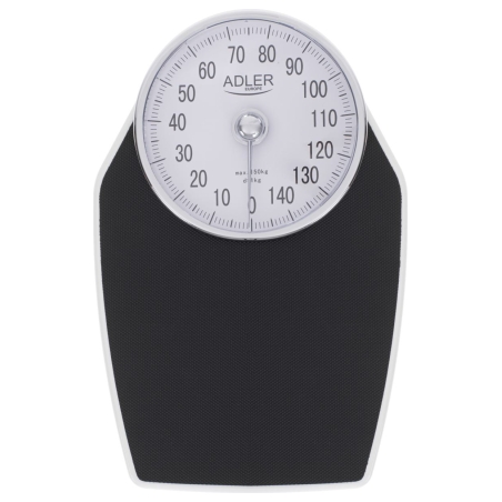 Adler | Mechanical Bathroom Scale | AD 8177 | Maximum weight (capacity) 150 kg | Accuracy 1000 g | Black