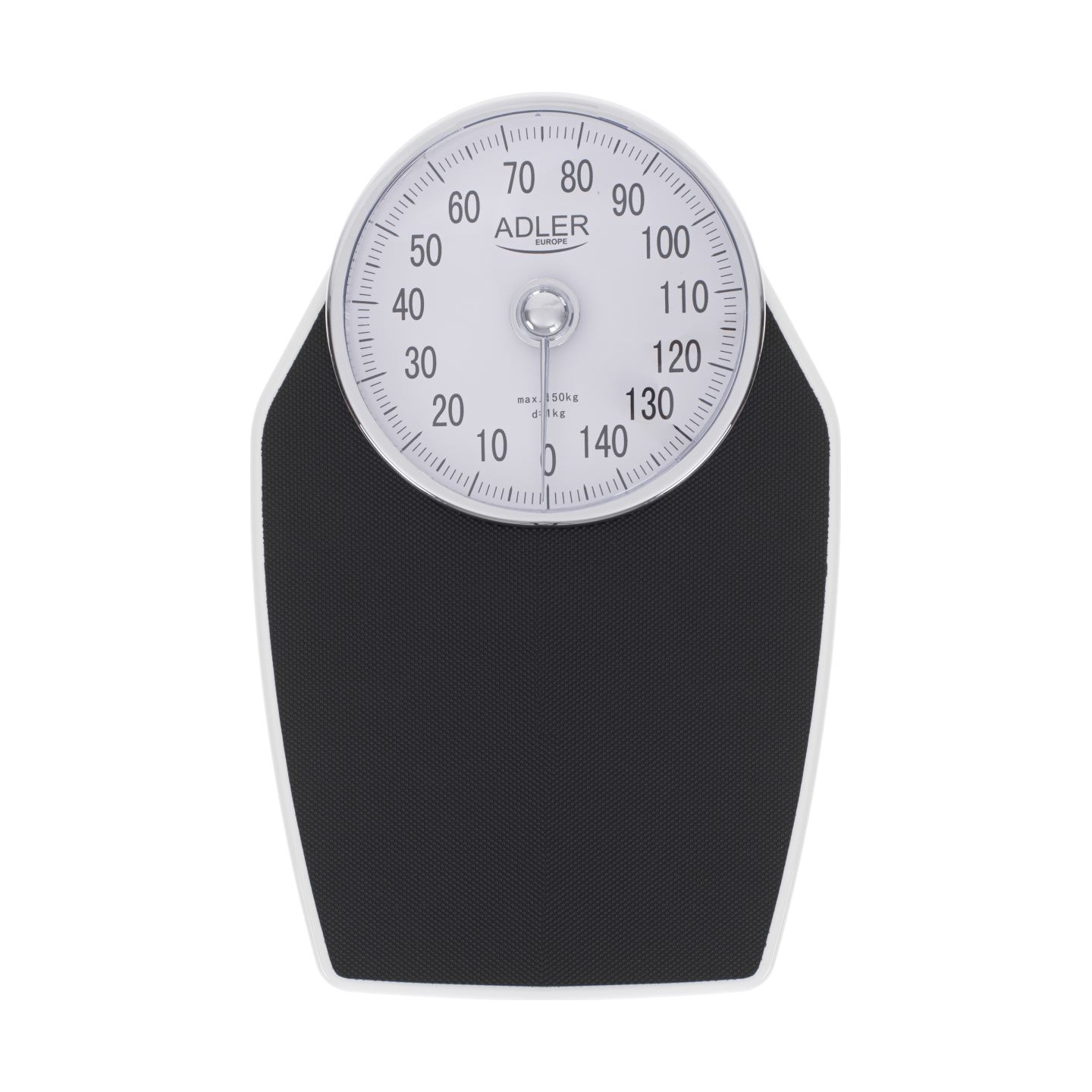 Adler | Mechanical Bathroom Scale | AD 8177 | Maximum weight (capacity) 150 kg | Accuracy 1000 g | Black