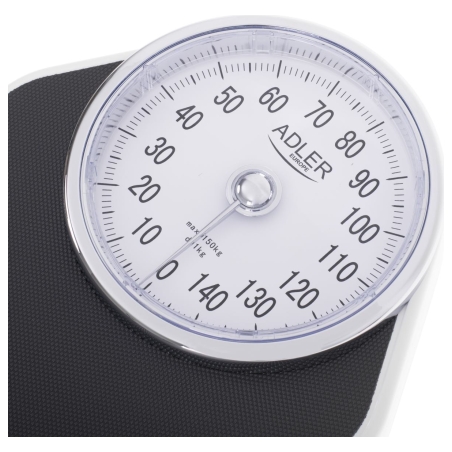 Adler | Mechanical Bathroom Scale | AD 8177 | Maximum weight (capacity) 150 kg | Accuracy 1000 g | Black