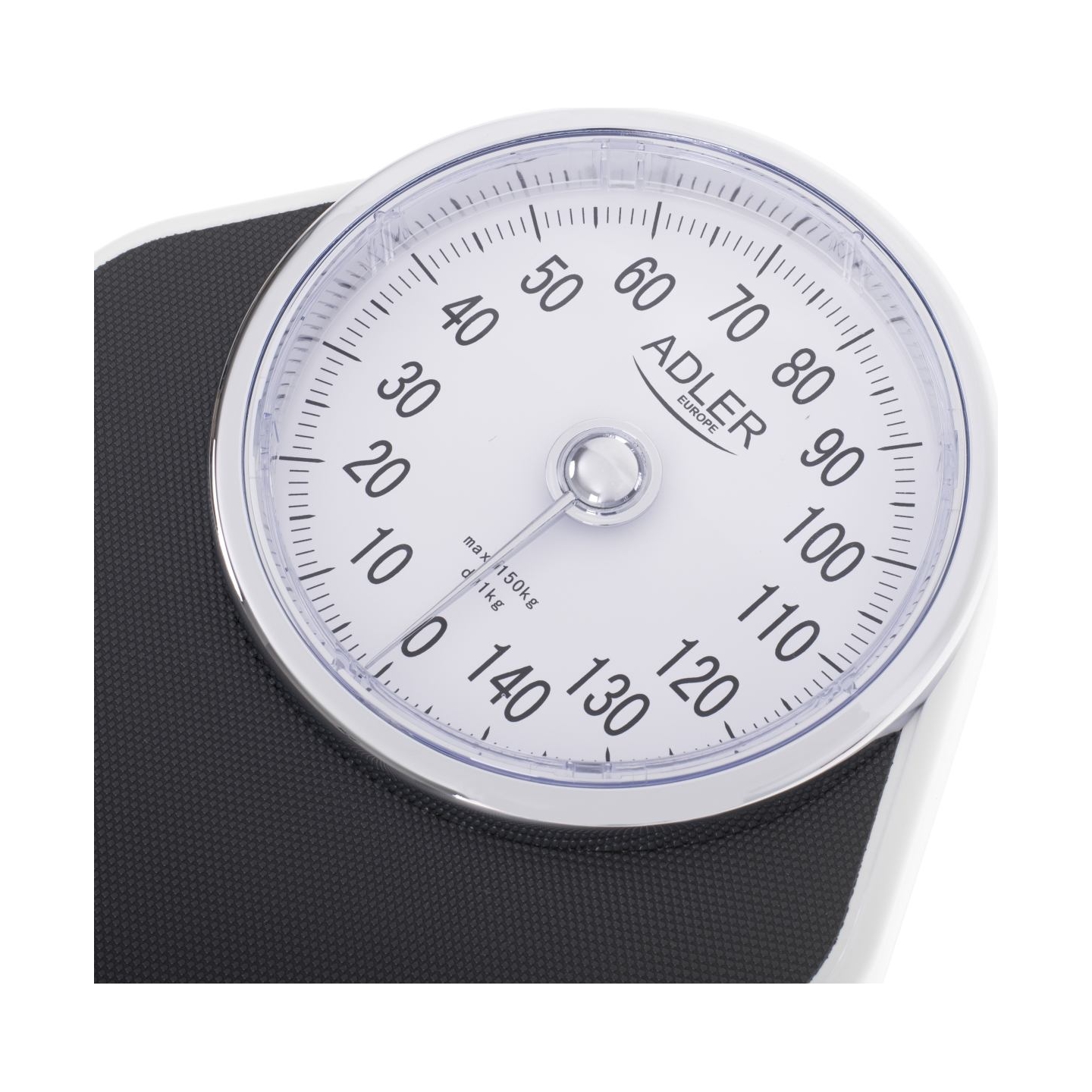 Adler | Mechanical Bathroom Scale | AD 8177 | Maximum weight (capacity) 150 kg | Accuracy 1000 g | Black