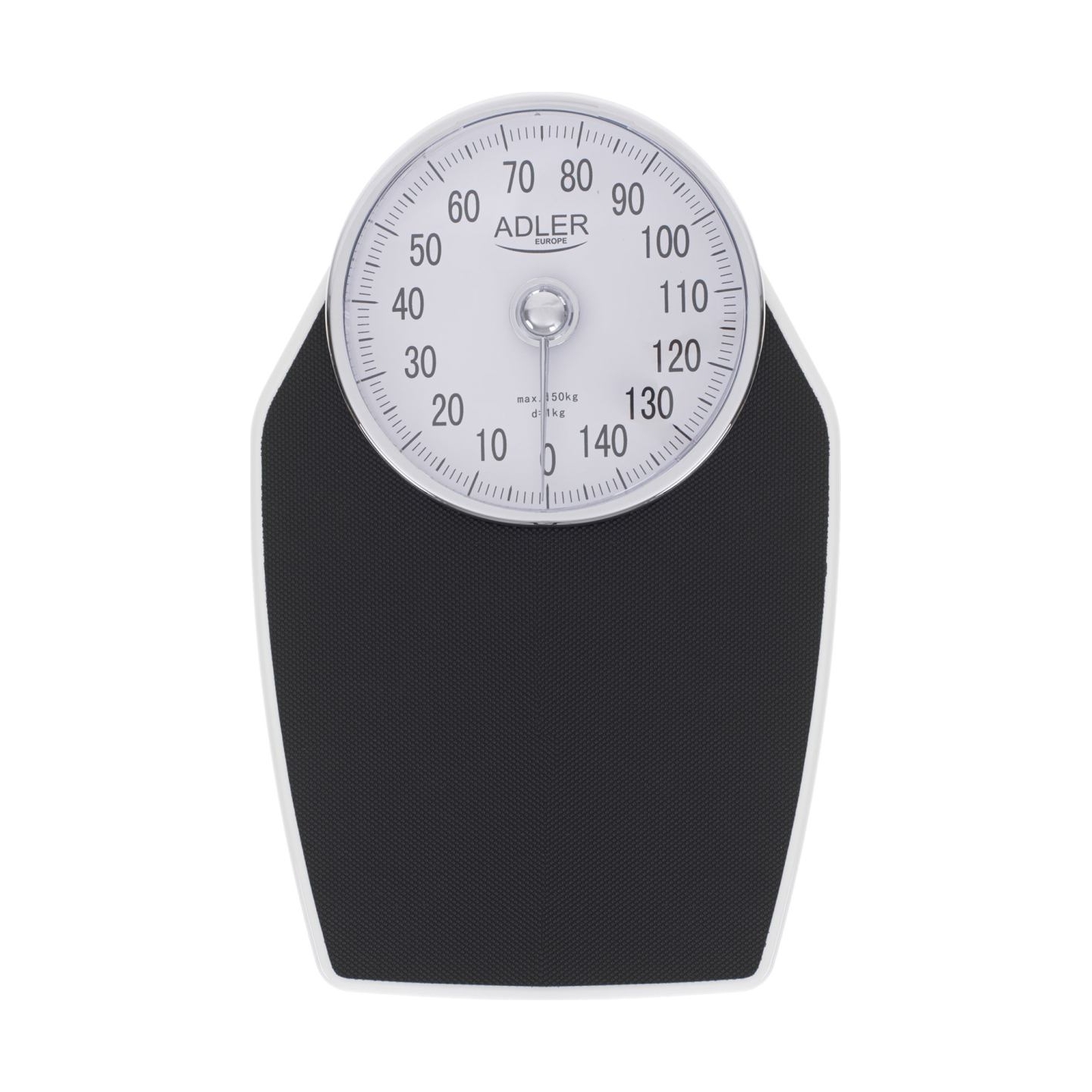 Adler | Mechanical Bathroom Scale | AD 8177 | Maximum weight (capacity) 150 kg | Accuracy 1000 g | Black