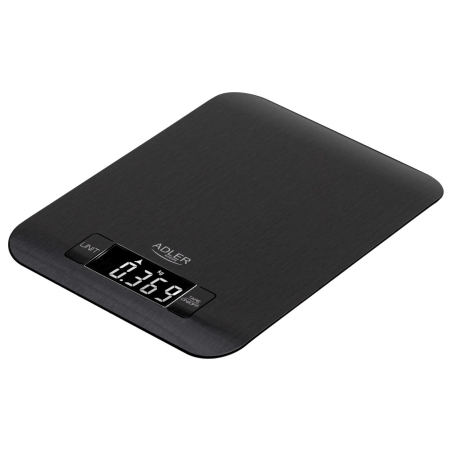Adler Kitchen Scale | AD 3183b | Graduation 1 g | Black