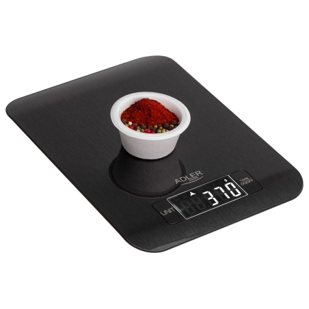 Adler Kitchen Scale | AD 3183b | Graduation 1 g | Black
