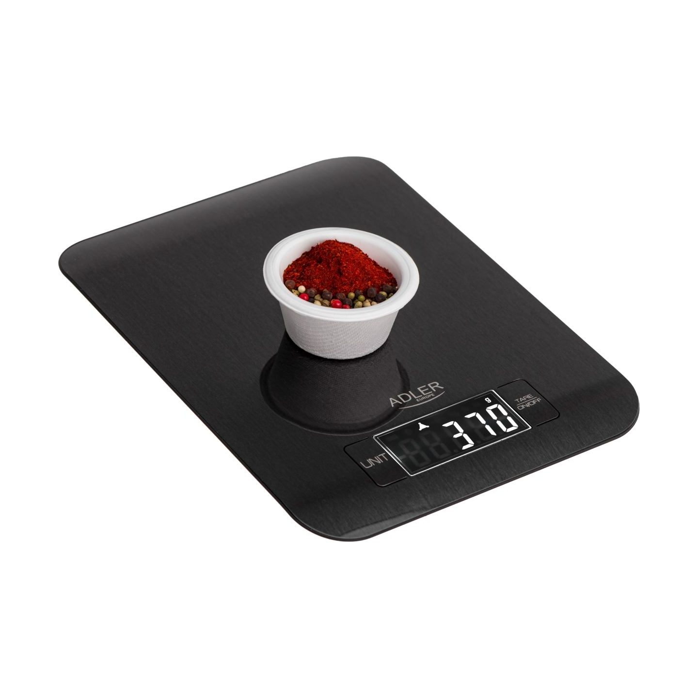 Adler Kitchen Scale | AD 3183b | Graduation 1 g | Black