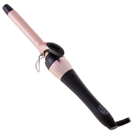 Adler | Curling Iron | AD 2116 | Ceramic heating system | Barrel diameter 19 mm | Temperature (max) 200 °C | 36 W | Black/Pink