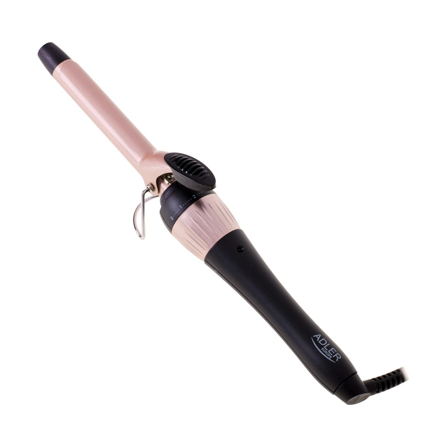 Adler | Curling Iron | AD 2116 | Ceramic heating system | Barrel diameter 19 mm | Temperature (max) 200 °C | 36 W | Black/Pink