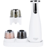 Adler | Electric Salt and pepper grinder | AD 4449w | Housing material ABS plastic | 7 W | Lithium | Matte White