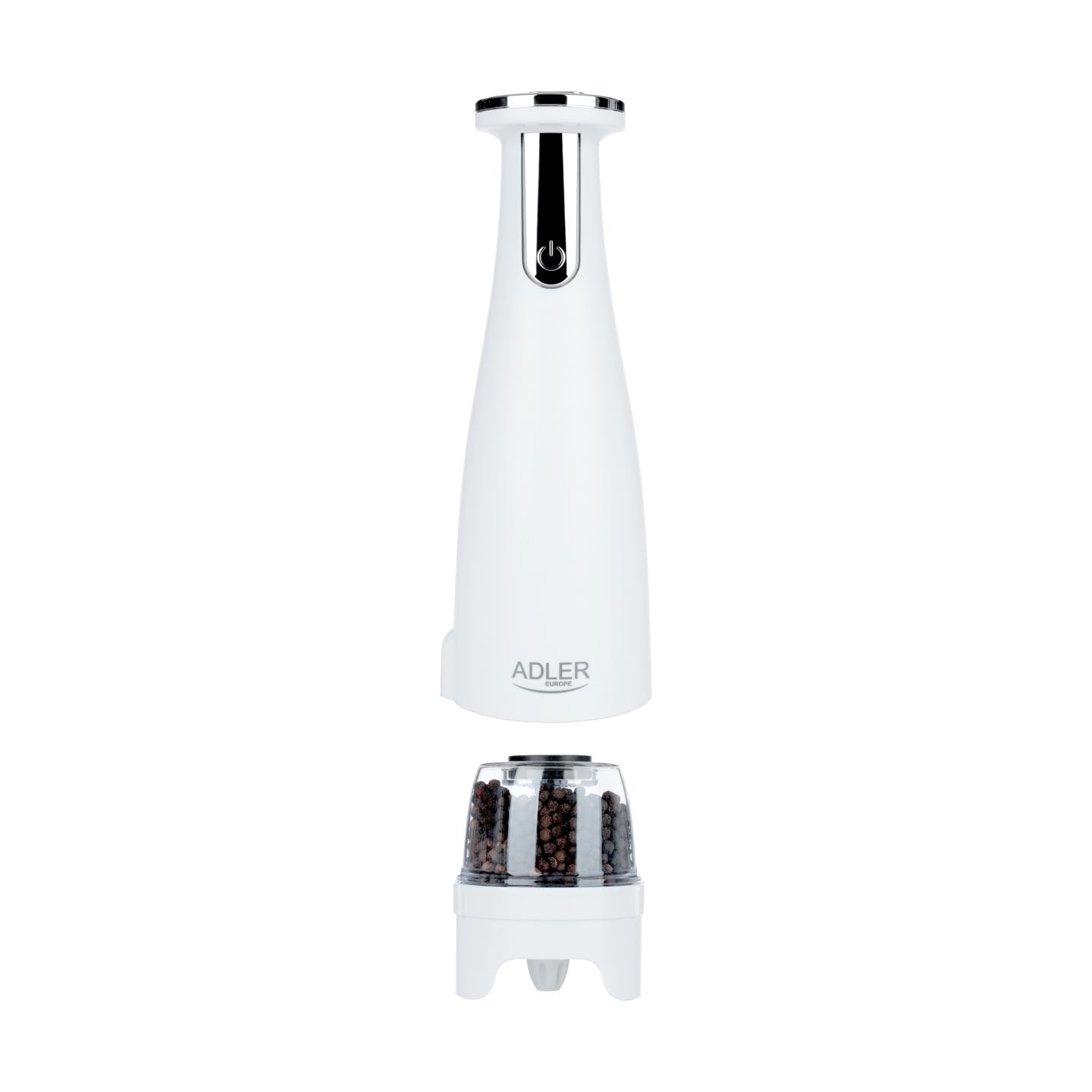 Adler | Electric Salt and pepper grinder | AD 4449w | Housing material ABS plastic | 7 W | Lithium | Matte White