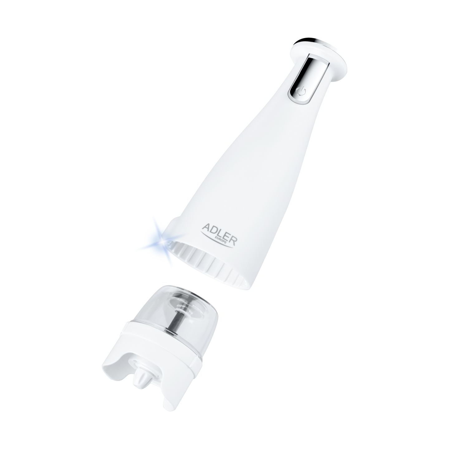 Adler | Electric Salt and pepper grinder | AD 4449w | Housing material ABS plastic | 7 W | Lithium | Matte White
