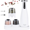 Adler | Electric Salt and pepper grinder | AD 4449w | Housing material ABS plastic | 7 W | Lithium | Matte White