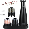 Adler | Electric Salt and pepper grinder | AD 4449b | Housing material ABS plastic | 7 W | Lithium | Matte Black