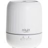 Adler | Ultrasonic aroma diffuser 3in1 | AD 7968 | Ultrasonic | Suitable for rooms up to 25 m² | White