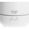 Adler | Ultrasonic aroma diffuser 3in1 | AD 7968 | Ultrasonic | Suitable for rooms up to 25 m² | White