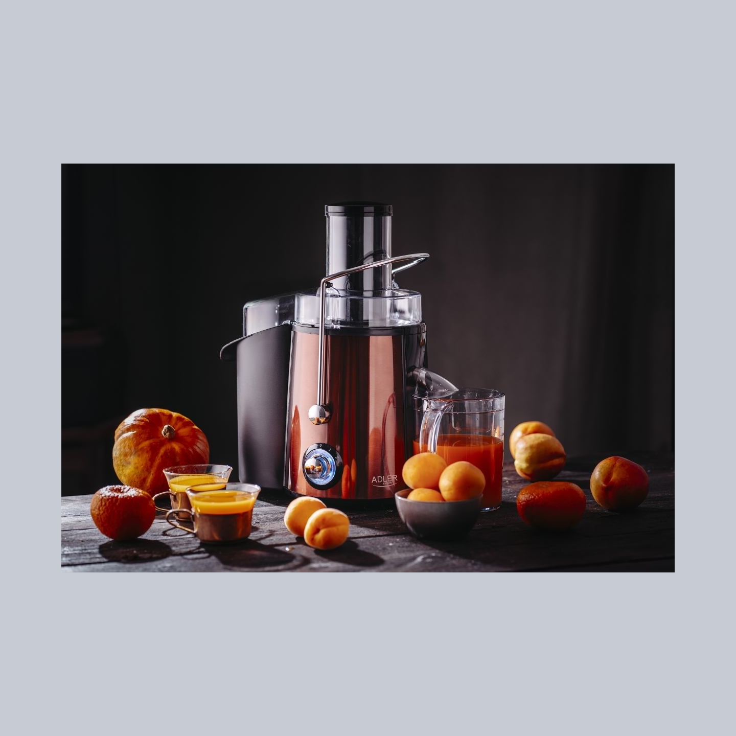 Adler | Juicer | AD 4129 | Type Juicer maker | Copper | 1000 W | Number of speeds 2