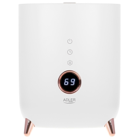 Adler | AD 7972 | Humidifier | 23 W | Water tank capacity 4 L | Suitable for rooms up to 35 m² | Ultrasonic | Humidification cap