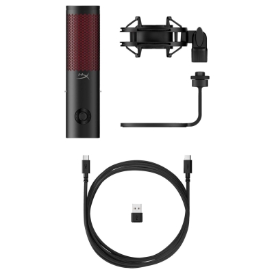 Hyperx MICROPHONE HYPERX QUADCAST 2/BLACK 872V1AA HYPERX