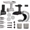 Adler | Slow-speed juicer 3in1 - Meat mincer, Juicer, Vegetable grater | AD 4131 | Type  Slow Juicer | Stainless Steel | 150 W |