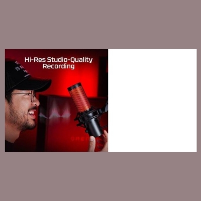 Hyperx MICROPHONE HYPERX QUADCAST 2/BLACK 872V1AA HYPERX