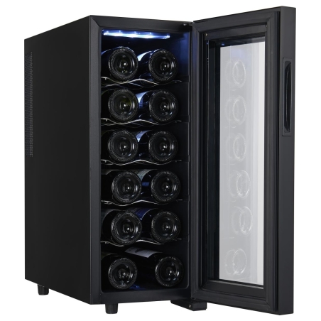 Adler | Beverage Pantry | AD 8083 | Energy efficiency class G | Free standing | Bottles capacity 12 | Black