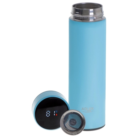 Adler | Thermal Flask | AD 4506bl | Material Stainless steel/Silicone | Blue