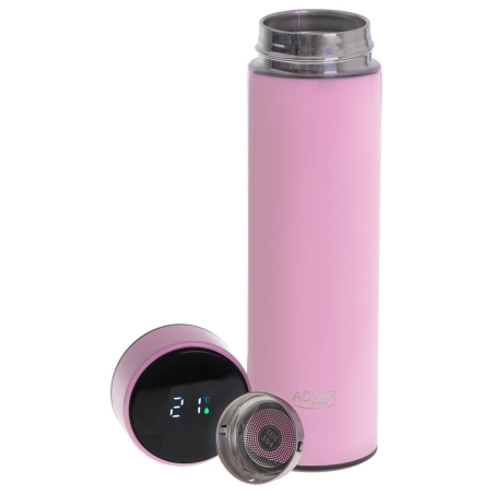 Adler | Thermal Flask | AD 4506p | Material Stainless steel/Silicone | Pink