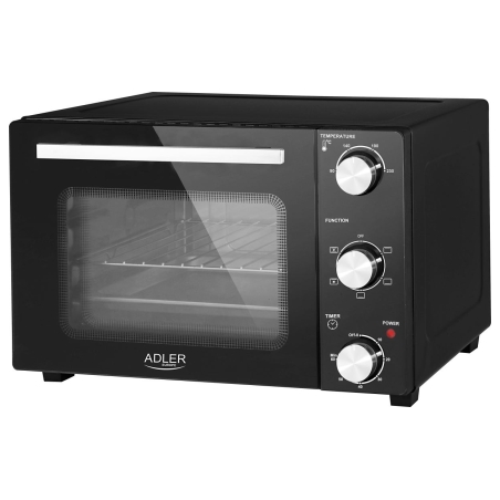 Adler Electric Oven | AD 6024 | 22 L | 1300 W | Black