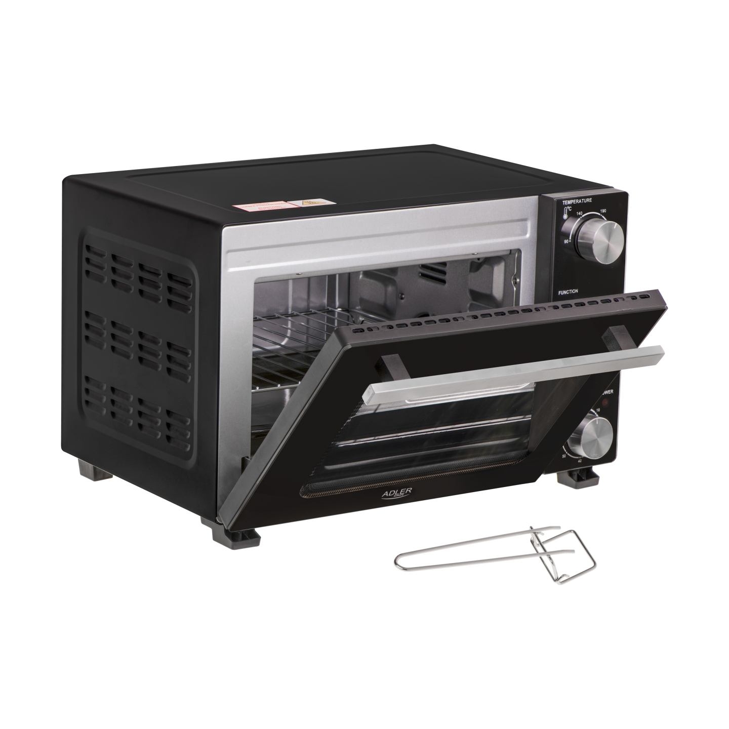 Adler Electric Oven | AD 6024 | 22 L | 1300 W | Black