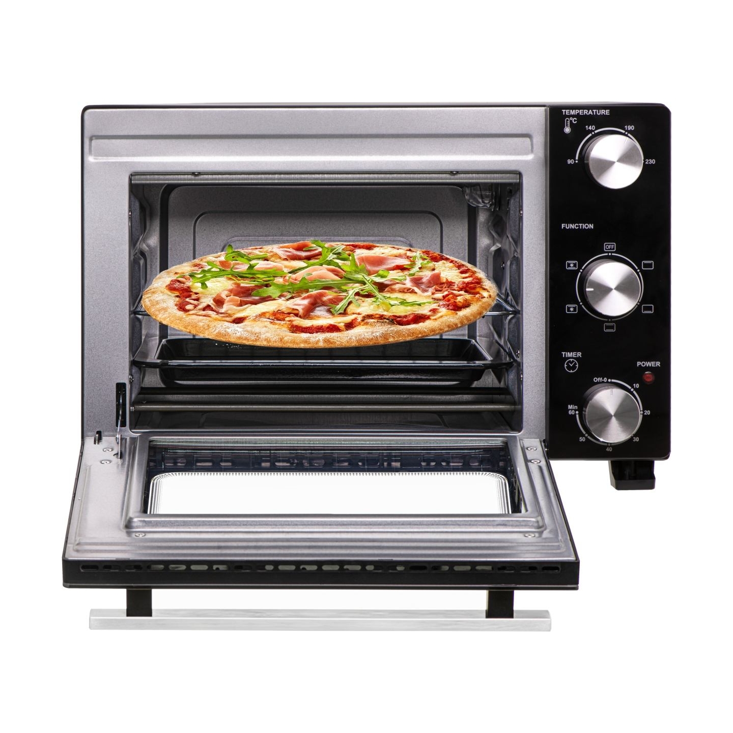 Adler Electric Oven | AD 6024 | 22 L | 1300 W | Black