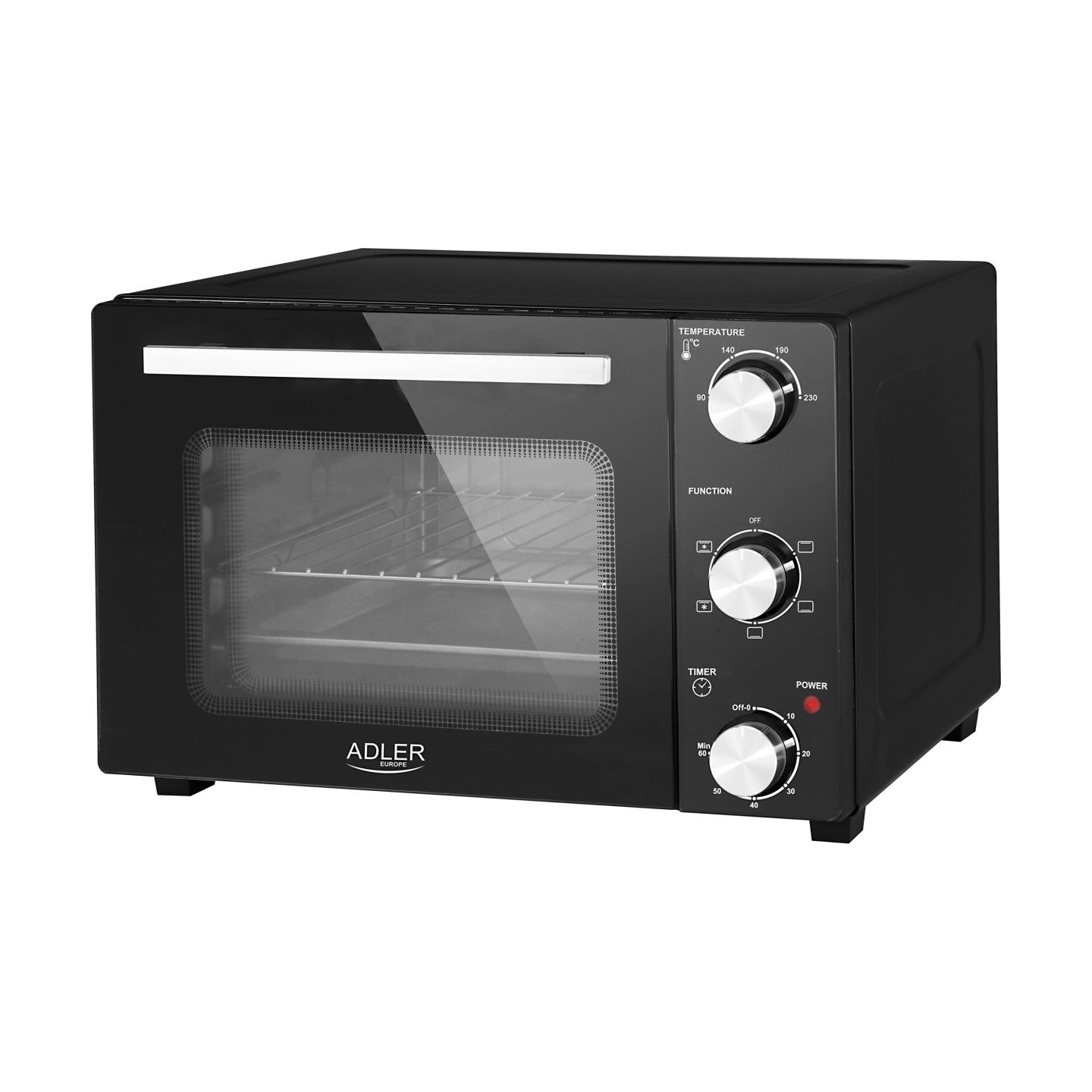 Adler Electric Oven | AD 6024 | 22 L | 1300 W | Black