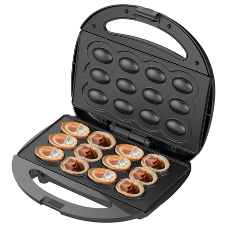 Adler Nut Cookie Maker | AD 3071 | 750 W | Number of pastry 12 | Nuts | Black