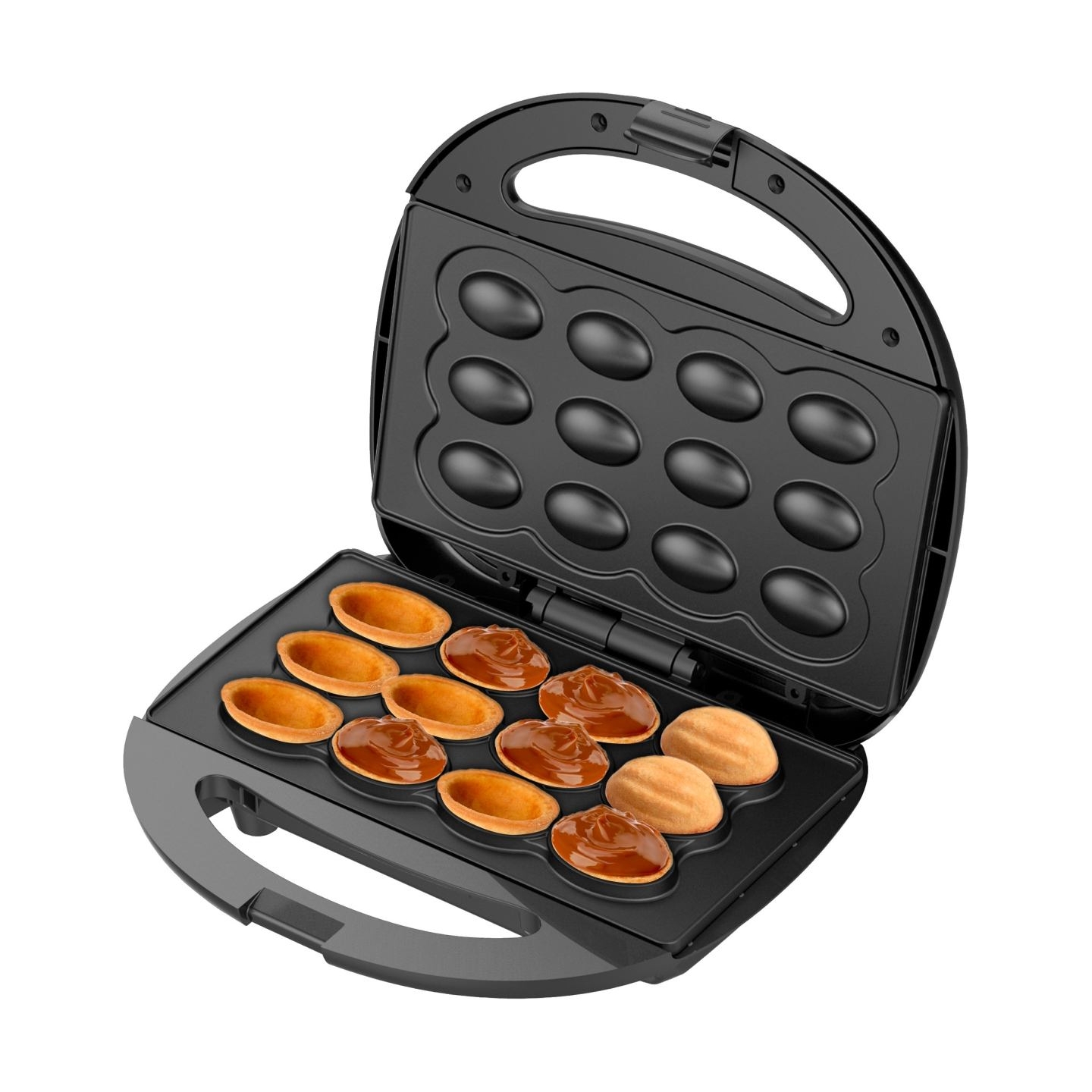 Adler Nut Cookie Maker | AD 3071 | 750 W | Number of pastry 12 | Nuts | Black