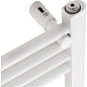 Adler LED Electric Bathroom Radiator | AD 7824 | Radiator | 600 W | White | IP24