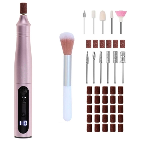 Adler | Electric Nail Drill Set | AD 2181 | Number of power levels 5 | Pink