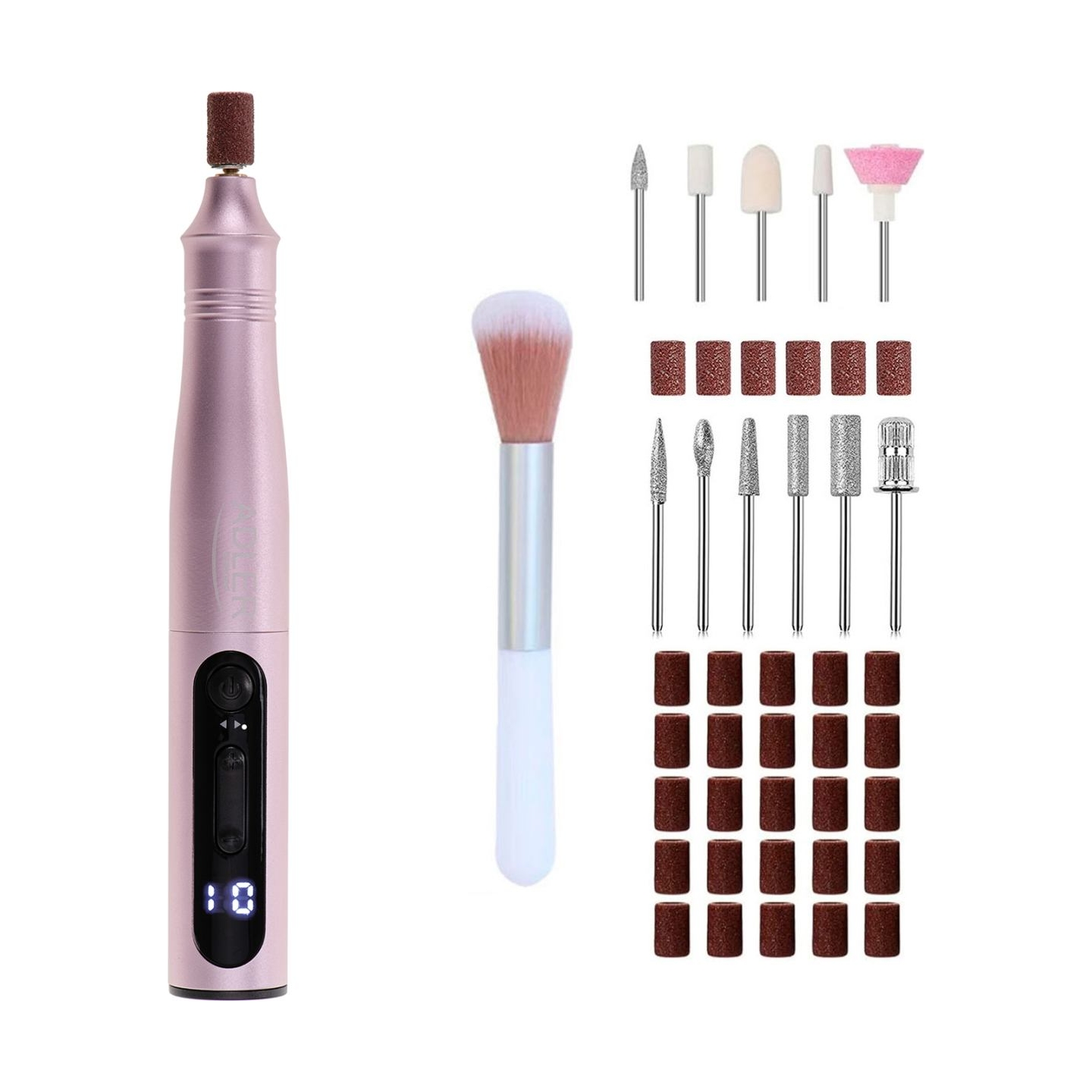Adler | Electric Nail Drill Set | AD 2181 | Number of power levels 5 | Pink