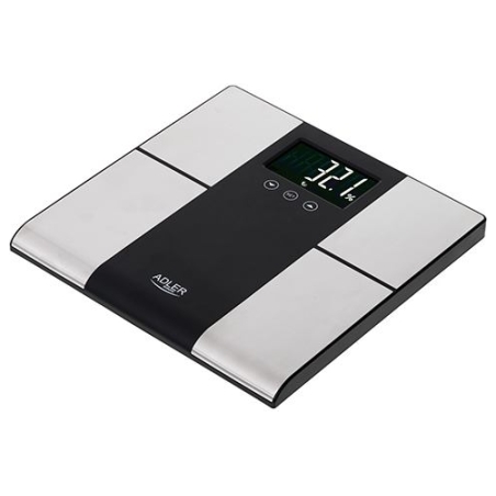 Adler | Bathroom scale with analyzer | AD 8165 | Maximum weight (capacity) 225 kg | Accuracy 100 g | Body Mass Index (BMI) measu