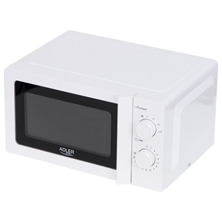 Adler | Microwave Oven | AD 6205 | Free standing | 700 W | White