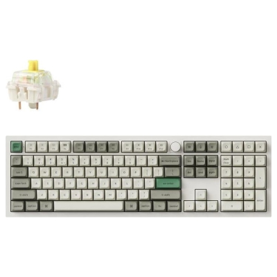 Keychron KEYBOARD WRL Q6 MAX RGB/SHELL WHITE Q6M-P4 KEYCHRON