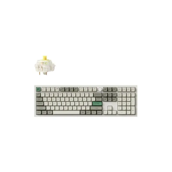 Keychron KEYBOARD WRL Q6 MAX RGB/SHELL WHITE Q6M-P4 KEYCHRON