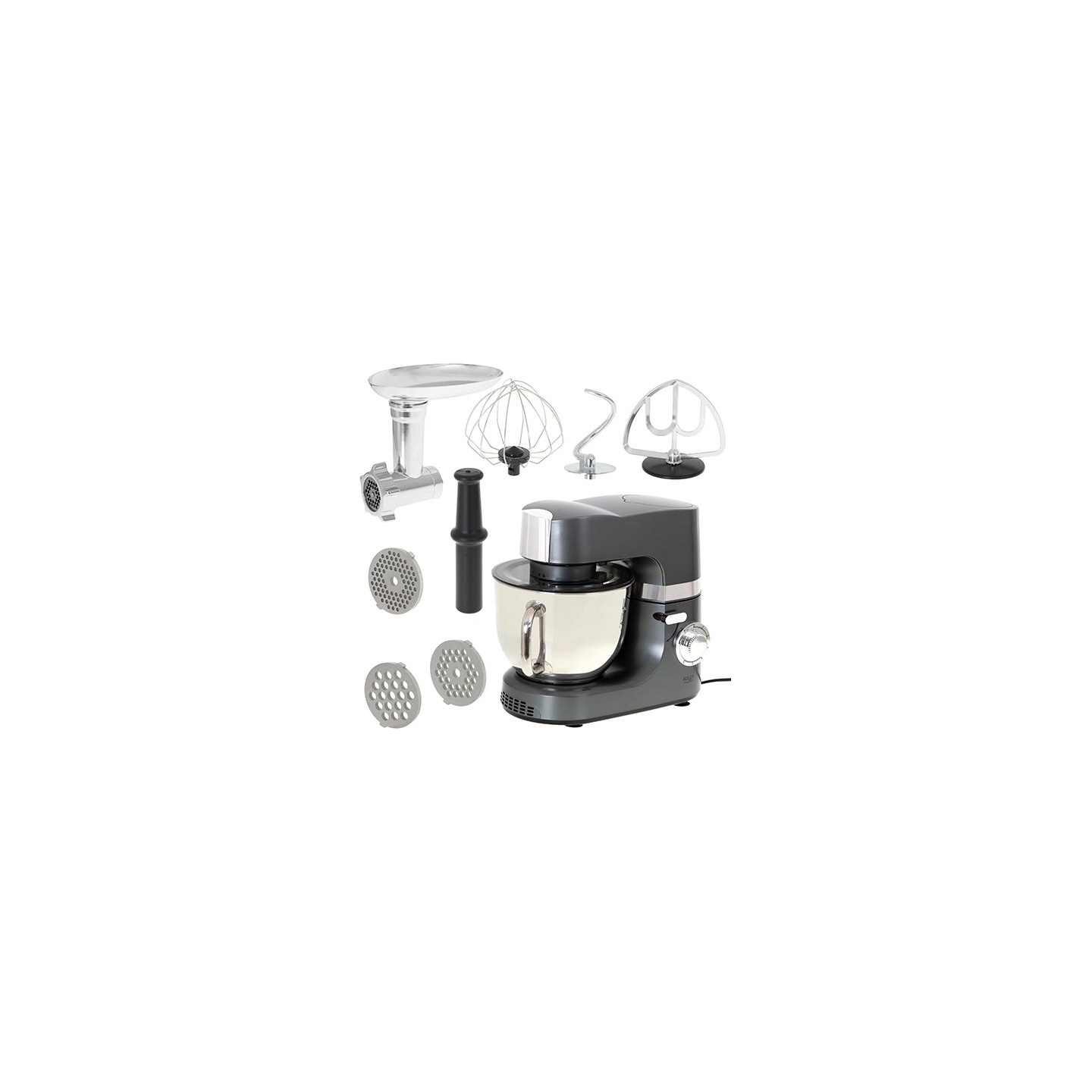 Adler | Planetary Food Processor | AD 4221 | 1200 W | Number of speeds 6 | Bowl capacity 7 L | Meat mincer | Steel