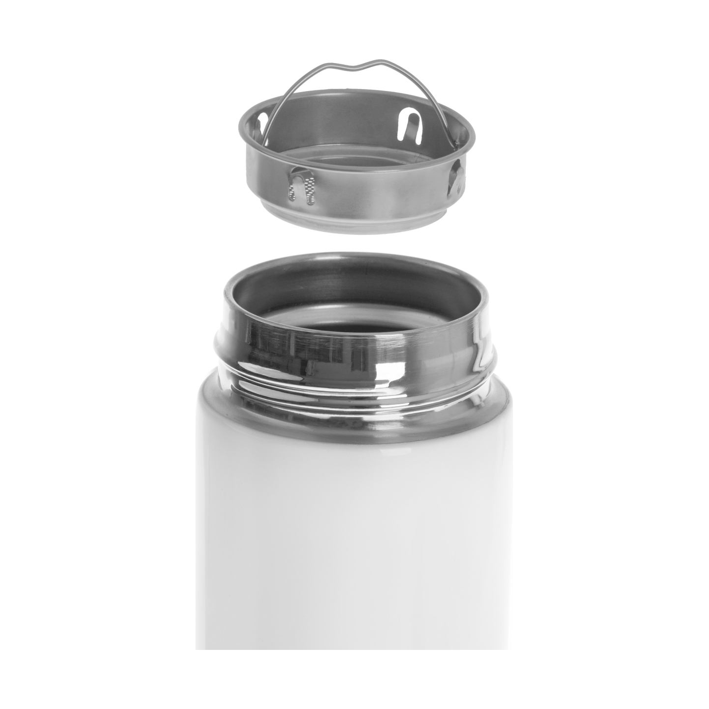 Adler | Thermal Flask | AD 4506w | Material Stainless steel/Silicone | White
