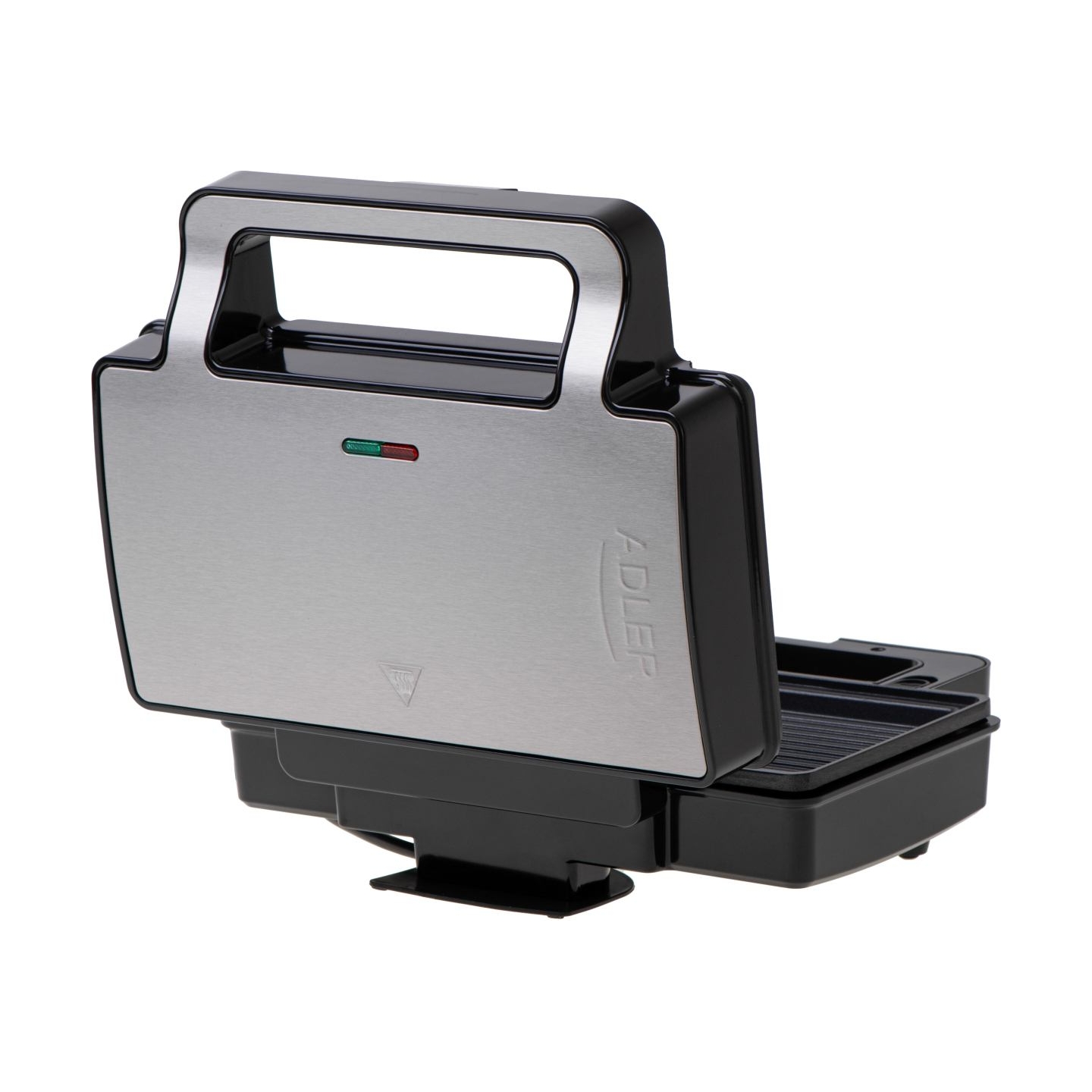 Adler Sandwich maker 2 in 1 | AD 3073 | 1000 W | Number of plates 2 | Stainless Steel/Black