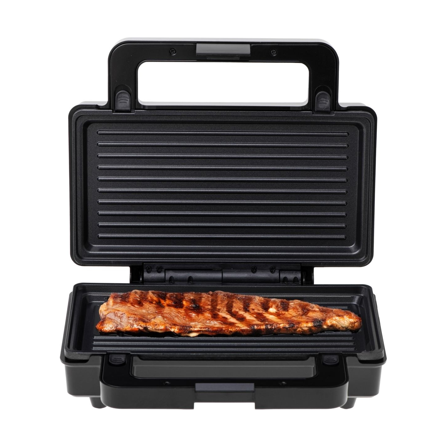 Adler Sandwich maker 2 in 1 | AD 3073 | 1000 W | Number of plates 2 | Stainless Steel/Black