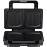 Adler Sandwich maker 2 in 1 | AD 3073 | 1000 W | Number of plates 2 | Stainless Steel/Black