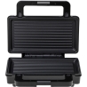Adler Sandwich maker 2 in 1 | AD 3073 | 1000 W | Number of plates 2 | Stainless Steel/Black